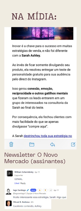 Na mídia — Newsletter O Novo Mercado